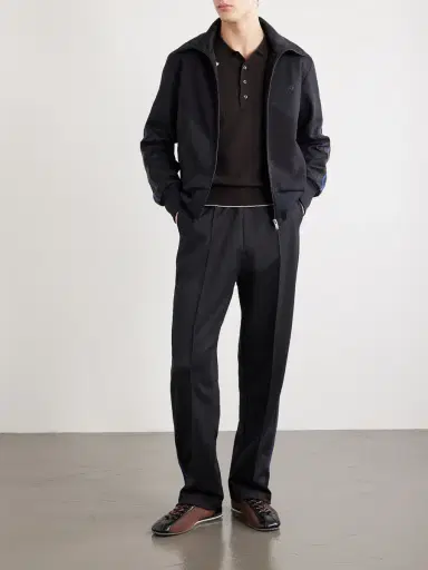 Wales Bonner Form Straight-Leg Striped Jersey Sweatpants - Men | Thumbnail 2 Wales Bonner Form Straight-Leg Striped Jersey Sweatpants - Men | Thumbnail 2
