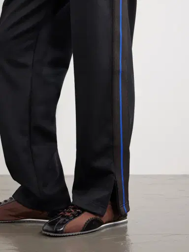 Wales Bonner Form Straight-Leg Striped Jersey Sweatpants - Men | Thumbnail 5 Wales Bonner Form Straight-Leg Striped Jersey Sweatpants - Men | Thumbnail 5