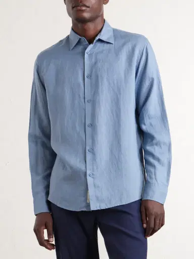 Onia Linen and Lyocell-Blend Shirt - Men | Thumbnail 3 Onia Linen and Lyocell-Blend Shirt - Men | Thumbnail 3