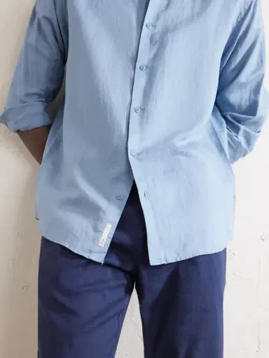 Onia Linen and Lyocell-Blend Shirt - Men | Thumbnail 5 Onia Linen and Lyocell-Blend Shirt - Men | Thumbnail 5