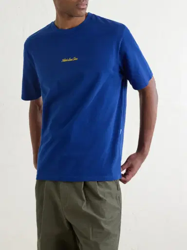 Aimé Leon Dore Logo-Embroidered Cotton-Jersey T-Shirt - Men | Thumbnail 3 Aimé Leon Dore Logo-Embroidered Cotton-Jersey T-Shirt - Men | Thumbnail 3