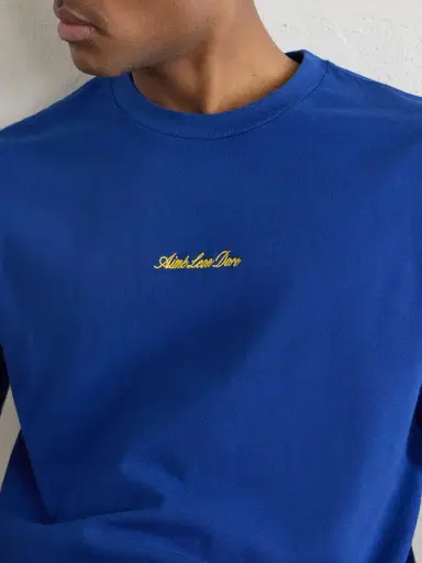 Aimé Leon Dore Logo-Embroidered Cotton-Jersey T-Shirt - Men | Thumbnail 5 Aimé Leon Dore Logo-Embroidered Cotton-Jersey T-Shirt - Men | Thumbnail 5