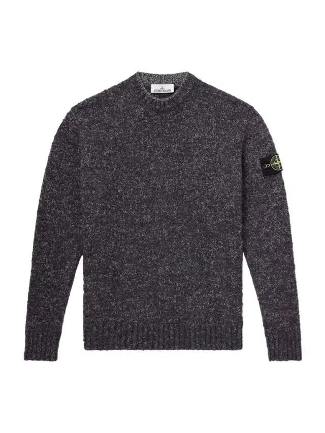 Virgin Wool-Blend Sweater - Men Virgin Wool-Blend Sweater - Men