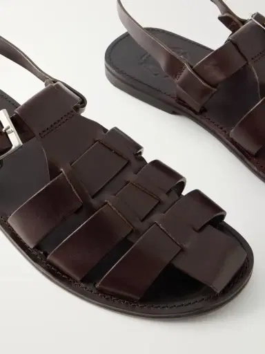 Grenson Quinton Leather Fisherman Sandals - Men | Thumbnail 4 Grenson Quinton Leather Fisherman Sandals - Men | Thumbnail 4