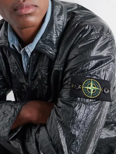 Stone Island Garment-Dyed Nylon Zip-Up Jacket - Men | Thumbnail 5 Stone Island Garment-Dyed Nylon Zip-Up Jacket - Men | Thumbnail 5