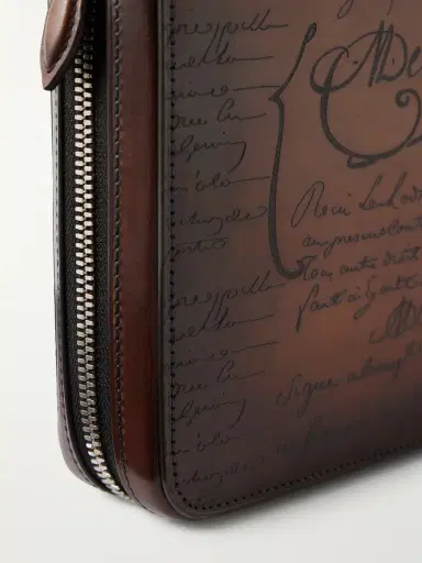 Berluti Itauba Wide Leather Messenger Bag - Men | Thumbnail 5 Berluti Itauba Wide Leather Messenger Bag - Men | Thumbnail 5