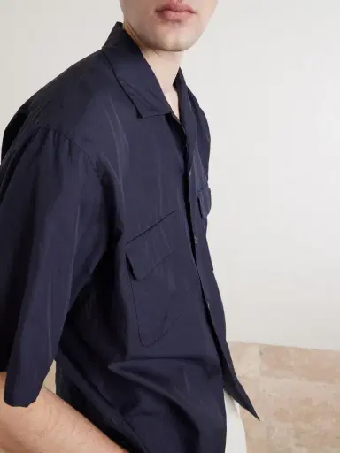 Kaptain Sunshine Cotton and Silk-Blend Shirt - Men | Thumbnail 5 Kaptain Sunshine Cotton and Silk-Blend Shirt - Men | Thumbnail 5