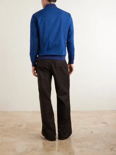 Kiton Cotton Bomber Jacket - Men | Thumbnail 4 Kiton Cotton Bomber Jacket - Men | Thumbnail 4