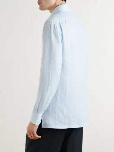 Kiton Linen Shirt - Men | Thumbnail 4 Kiton Linen Shirt - Men | Thumbnail 4