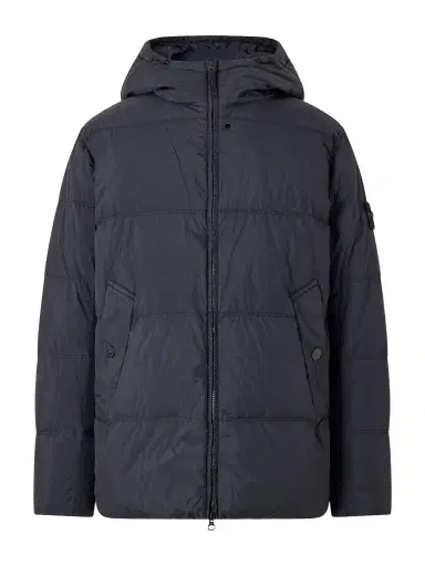 Stone Island Garment-Dyed Crinkled Shell Down Hooded Jacket - Men | Thumbnail 1 Stone Island Garment-Dyed Crinkled Shell Down Hooded Jacket - Men | Thumbnail 1