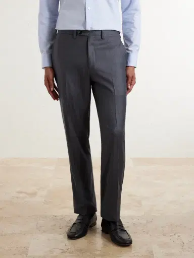 Kiton Straight-Leg Wool Suit Trousers - Men | Thumbnail 3 Kiton Straight-Leg Wool Suit Trousers - Men | Thumbnail 3