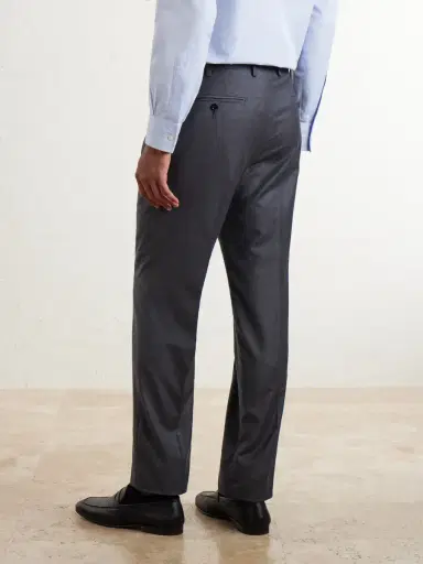 Kiton Straight-Leg Wool Suit Trousers - Men | Thumbnail 4 Kiton Straight-Leg Wool Suit Trousers - Men | Thumbnail 4