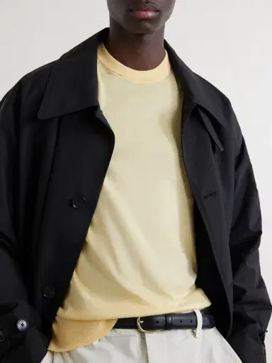 Anderson & Sheppard Sea Island Cotton Sweater - Men | Thumbnail 5 Anderson & Sheppard Sea Island Cotton Sweater - Men | Thumbnail 5