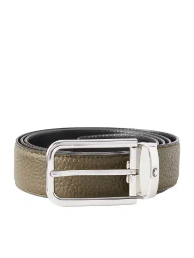 Montblanc 3.5cm Full-Grain Leather Belt - Men | Thumbnail 1 Montblanc 3.5cm Full-Grain Leather Belt - Men | Thumbnail 1