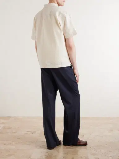 Aimé Leon Dore Cropped Cotton-Seersucker Shirt - Men | Thumbnail 4 Aimé Leon Dore Cropped Cotton-Seersucker Shirt - Men | Thumbnail 4