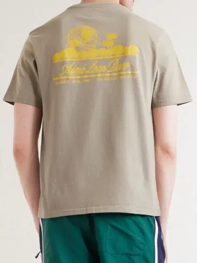 Aimé Leon Dore Unisphere Logo-Print Cotton-Jersey T-Shirt - Men | Thumbnail 4 Aimé Leon Dore Unisphere Logo-Print Cotton-Jersey T-Shirt - Men | Thumbnail 4