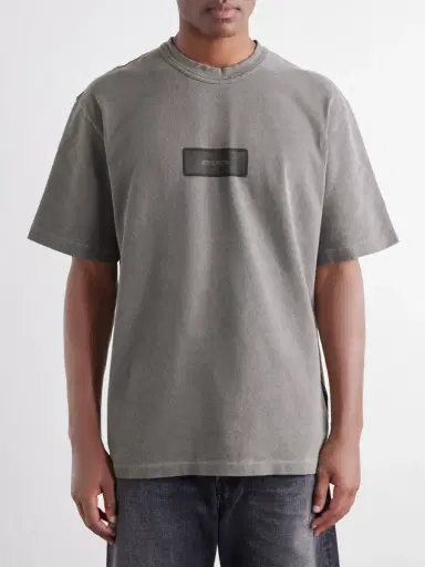 Stone Island Logo-Print Cotton-Jersey T-Shirt - Men | Thumbnail 3 Stone Island Logo-Print Cotton-Jersey T-Shirt - Men | Thumbnail 3