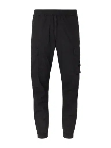 Stone Island Tapered Stretch Cotton-Blend Cargo Trousers - Men | Thumbnail 1 Stone Island Tapered Stretch Cotton-Blend Cargo Trousers - Men | Thumbnail 1