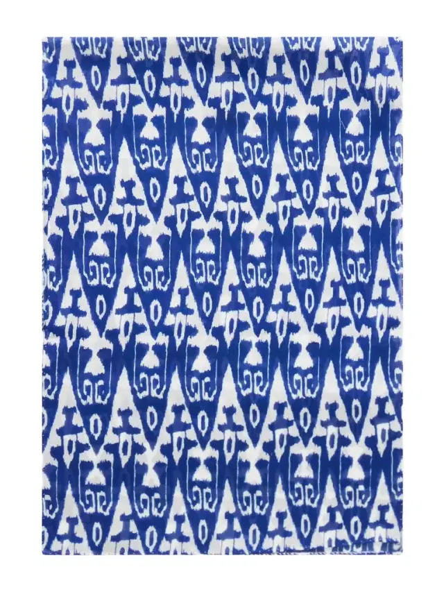 Printed Cotton-Voile Scarf - Men Printed Cotton-Voile Scarf - Men