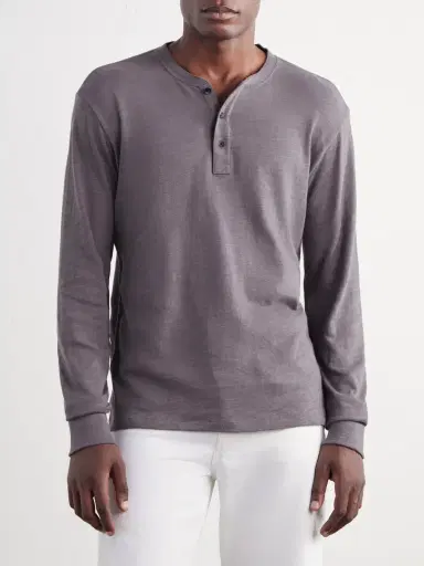 rag & bone Cotton-Jersey Henley T-Shirt - Men | Thumbnail 3 rag & bone Cotton-Jersey Henley T-Shirt - Men | Thumbnail 3
