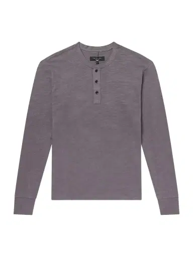 rag & bone Cotton-Jersey Henley T-Shirt - Men | Thumbnail 1 rag & bone Cotton-Jersey Henley T-Shirt - Men | Thumbnail 1