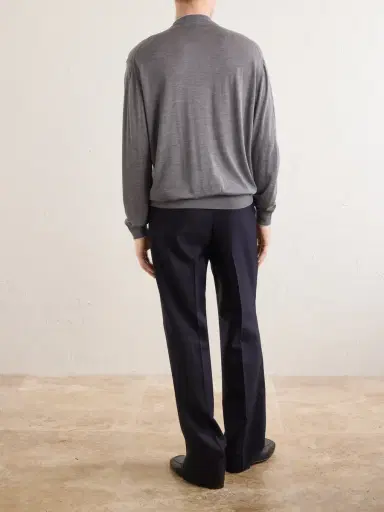 Kiton Merino Wool Sweater - Men | Thumbnail 4 Kiton Merino Wool Sweater - Men | Thumbnail 4