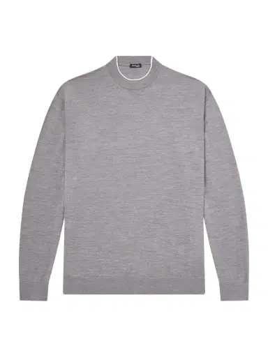 Kiton Merino Wool Sweater - Men | Thumbnail 1 Kiton Merino Wool Sweater - Men | Thumbnail 1