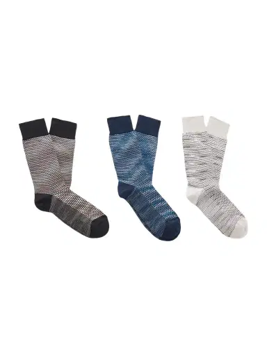 Missoni Three-Pack Cotton-Blend Socks - Men | Thumbnail 1 Missoni Three-Pack Cotton-Blend Socks - Men | Thumbnail 1