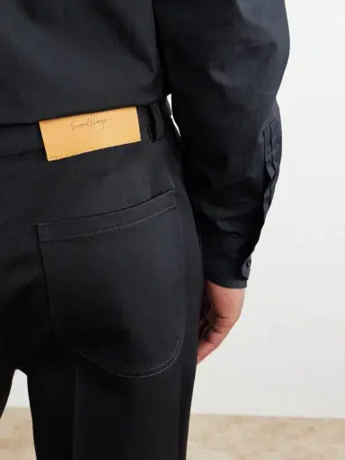 Second/Layer Zooty Straight-Leg Wool-Twill Suit Trousers - Men | Thumbnail 5 Second/Layer Zooty Straight-Leg Wool-Twill Suit Trousers - Men | Thumbnail 5