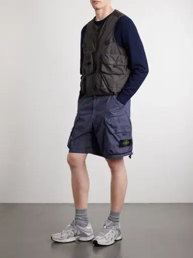Stone Island Cotton-Blend Ripstop Vest - Men | Thumbnail 2 Stone Island Cotton-Blend Ripstop Vest - Men | Thumbnail 2