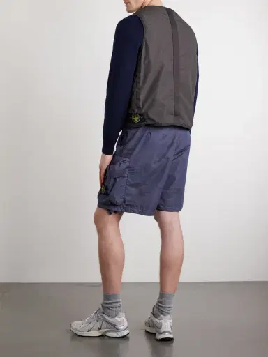 Stone Island Cotton-Blend Ripstop Vest - Men | Thumbnail 4 Stone Island Cotton-Blend Ripstop Vest - Men | Thumbnail 4