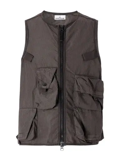 Stone Island Cotton-Blend Ripstop Vest - Men | Thumbnail 1 Stone Island Cotton-Blend Ripstop Vest - Men | Thumbnail 1