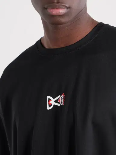District Vision Logo-Print Perforated Recycled-Jersey T-Shirt - Men | Thumbnail 5 District Vision Logo-Print Perforated Recycled-Jersey T-Shirt - Men | Thumbnail 5