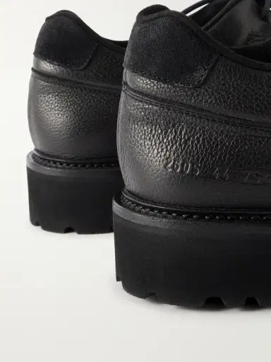 Common Projects Hiker Low Suede-Trimmed Full-Grain Leather Hiking Boots - Men | Thumbnail 5 Common Projects Hiker Low Suede-Trimmed Full-Grain Leather Hiking Boots - Men | Thumbnail 5