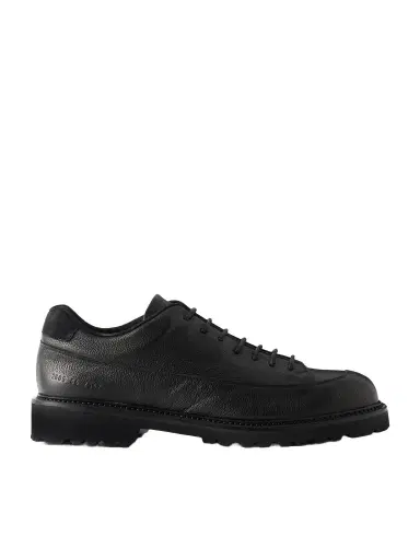 Common Projects Hiker Low Suede-Trimmed Full-Grain Leather Hiking Boots - Men | Thumbnail 1 Common Projects Hiker Low Suede-Trimmed Full-Grain Leather Hiking Boots - Men | Thumbnail 1