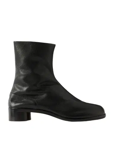 Maison Margiela Tabi Split-Toe Textured-Leather Ankle Boots - Men | Thumbnail 1 Maison Margiela Tabi Split-Toe Textured-Leather Ankle Boots - Men | Thumbnail 1