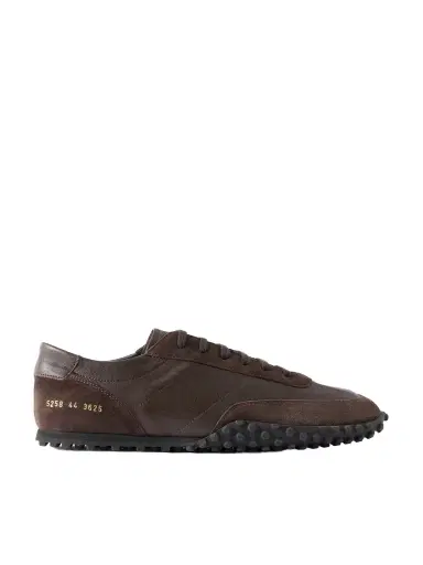 Common Projects Suede-Trimmed Leather Sneakers - Men | Thumbnail 1 Common Projects Suede-Trimmed Leather Sneakers - Men | Thumbnail 1