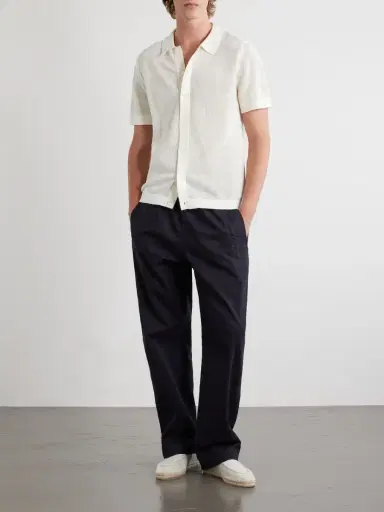 Onia Crocheted Cotton Shirt - Men | Thumbnail 2 Onia Crocheted Cotton Shirt - Men | Thumbnail 2