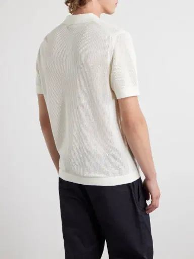 Onia Crocheted Cotton Shirt - Men | Thumbnail 4 Onia Crocheted Cotton Shirt - Men | Thumbnail 4