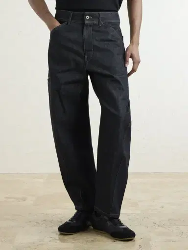 Lemaire Twisted Barrel-Leg Organic Jeans - Men | Thumbnail 3 Lemaire Twisted Barrel-Leg Organic Jeans - Men | Thumbnail 3