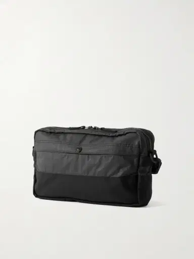 Stone Island Logo-Appliquéd Coated Cotton-Ripstop Messenger Bag - Men | Thumbnail 4 Stone Island Logo-Appliquéd Coated Cotton-Ripstop Messenger Bag - Men | Thumbnail 4