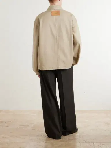 JW Anderson Logo-Embroidered Cotton-Twill Jacket - Men | Thumbnail 4 JW Anderson Logo-Embroidered Cotton-Twill Jacket - Men | Thumbnail 4