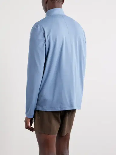lululemon Slim-Fit Stretch Recycled-Jersey Half-Zip Top - Men | Thumbnail 4 lululemon Slim-Fit Stretch Recycled-Jersey Half-Zip Top - Men | Thumbnail 4