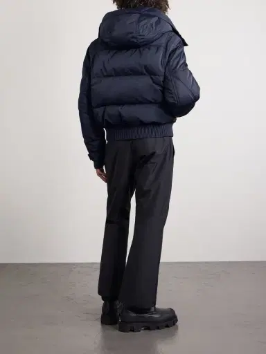 Moncler Grenoble Breche Shearling-Trimmed Gabardine Hooded Down Jacket - Men | Thumbnail 3 Moncler Grenoble Breche Shearling-Trimmed Gabardine Hooded Down Jacket - Men | Thumbnail 3