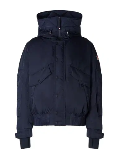 Moncler Grenoble Breche Shearling-Trimmed Gabardine Hooded Down Jacket - Men | Thumbnail 1 Moncler Grenoble Breche Shearling-Trimmed Gabardine Hooded Down Jacket - Men | Thumbnail 1