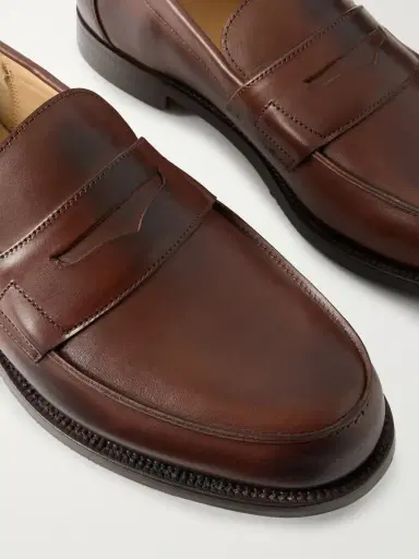 Grenson Epsom Leather Penny Loafers - Men | Thumbnail 5 Grenson Epsom Leather Penny Loafers - Men | Thumbnail 5