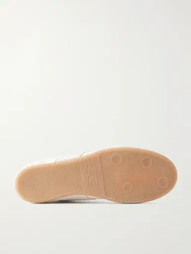 Maison Margiela Replica Suede-Trimmed Leather Sneakers - Men | Thumbnail 3 Maison Margiela Replica Suede-Trimmed Leather Sneakers - Men | Thumbnail 3