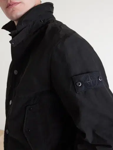 Stone Island STONE ISLAND GHOST David Garment-Dyed Canvas Jacket - Men | Thumbnail 5 Stone Island STONE ISLAND GHOST David Garment-Dyed Canvas Jacket - Men | Thumbnail 5