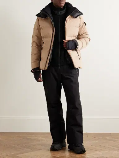 Moncler Grenoble Logo-Appliquéd Shell-Trimmed Fleece Jacket - Men | Thumbnail 2 Moncler Grenoble Logo-Appliquéd Shell-Trimmed Fleece Jacket - Men | Thumbnail 2