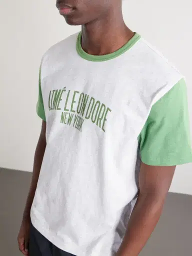 Aimé Leon Dore Logo-Print Cotton-Jersey T-Shirt - Men | Thumbnail 4 Aimé Leon Dore Logo-Print Cotton-Jersey T-Shirt - Men | Thumbnail 4